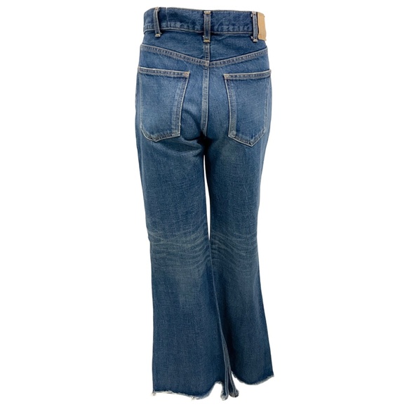 CELINE DARK UNION WASH DENIM MARCO JEANS - Picture 3 of 7